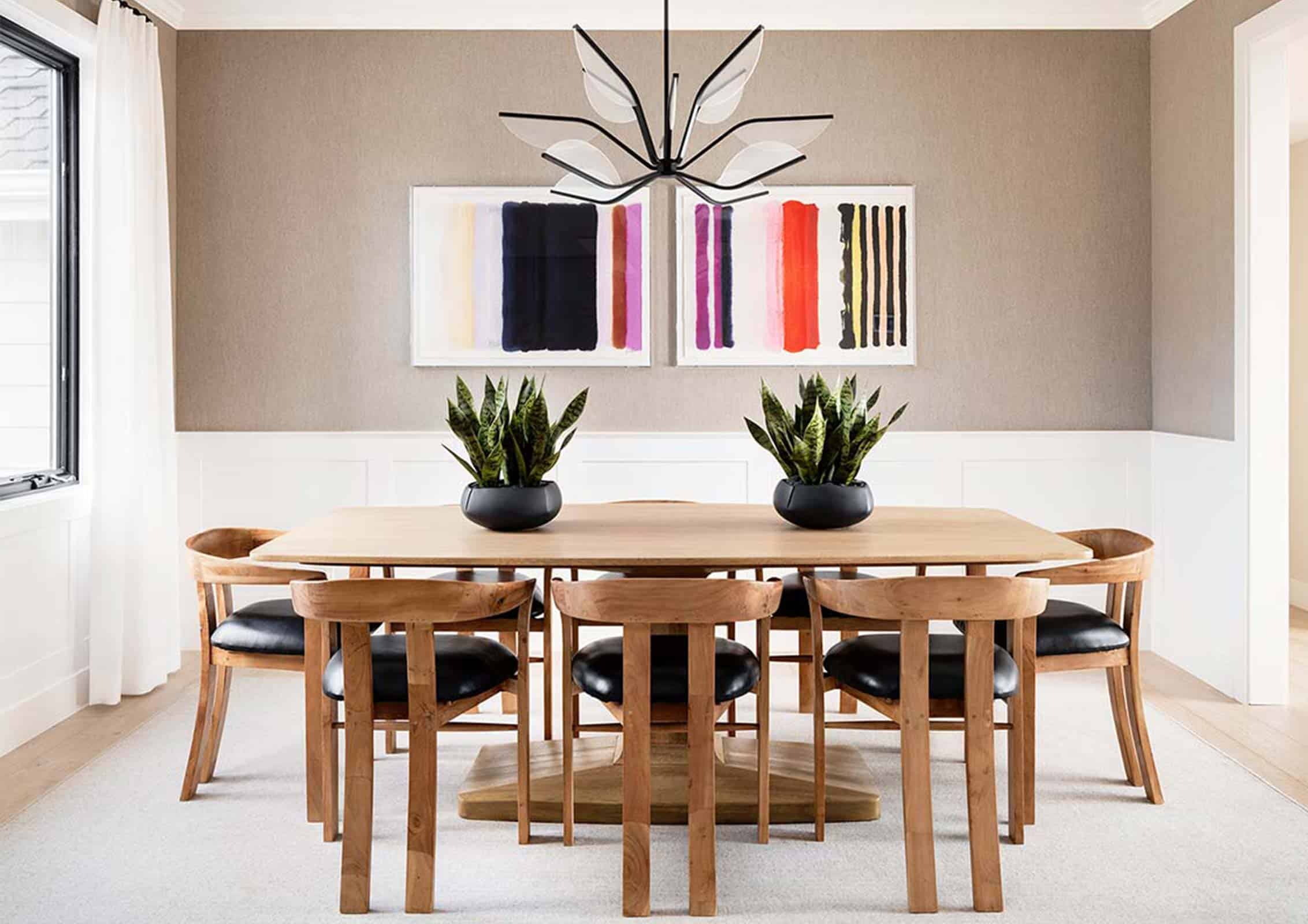 Scandinavian Modern Dining Room interior design